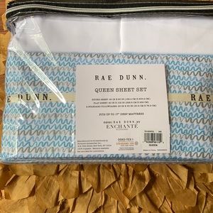 Rae Dunn Queen Sheet Set